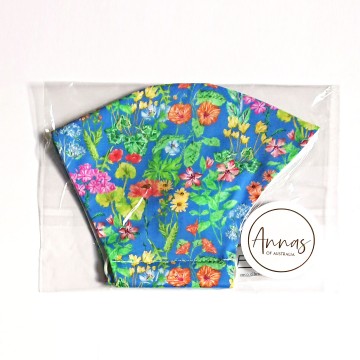 Liberty Tana Lawn Cotton Face Mask - Poet's Meadow
